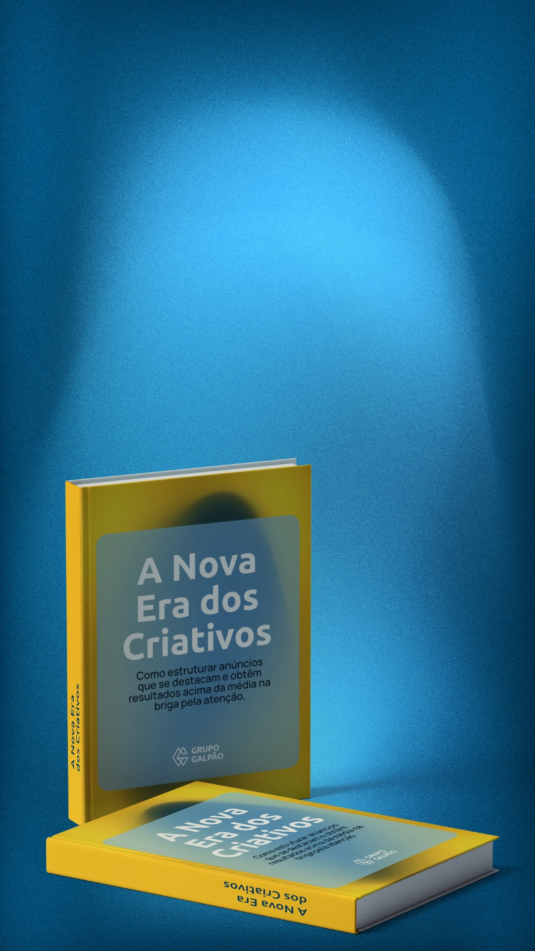 Mockup do e-book A Nova Era dos Criativos